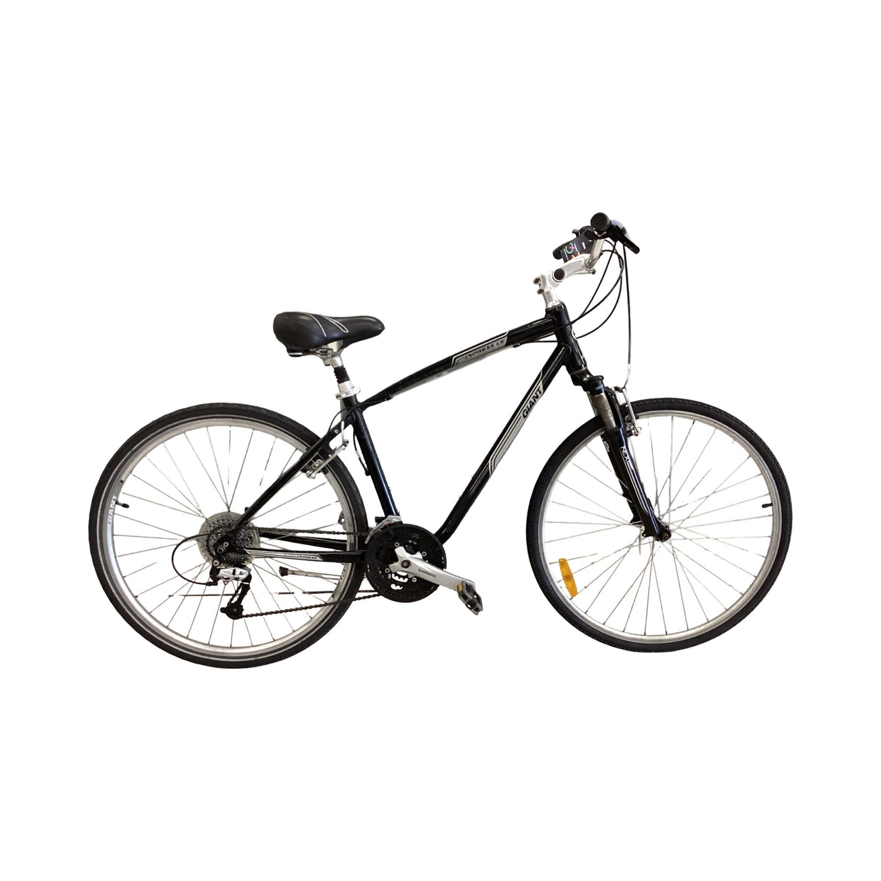 Giant Cypress LX Bike -  50cm - Hybrid Commuter, Colour: Black