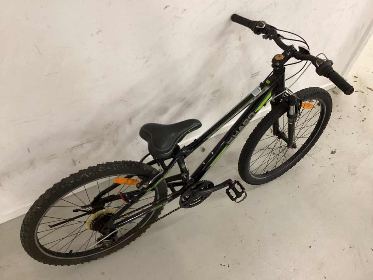 Haro Flightline Bike - 24"  - Kids, Colour: Black, Green