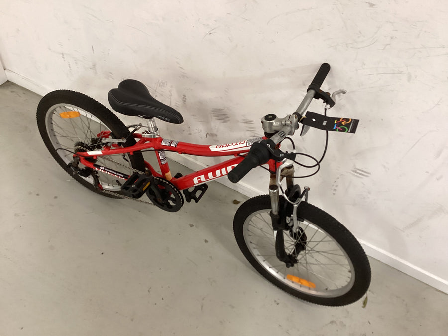 fluid rapid Bike - 20"  - Kids, Colour: Red