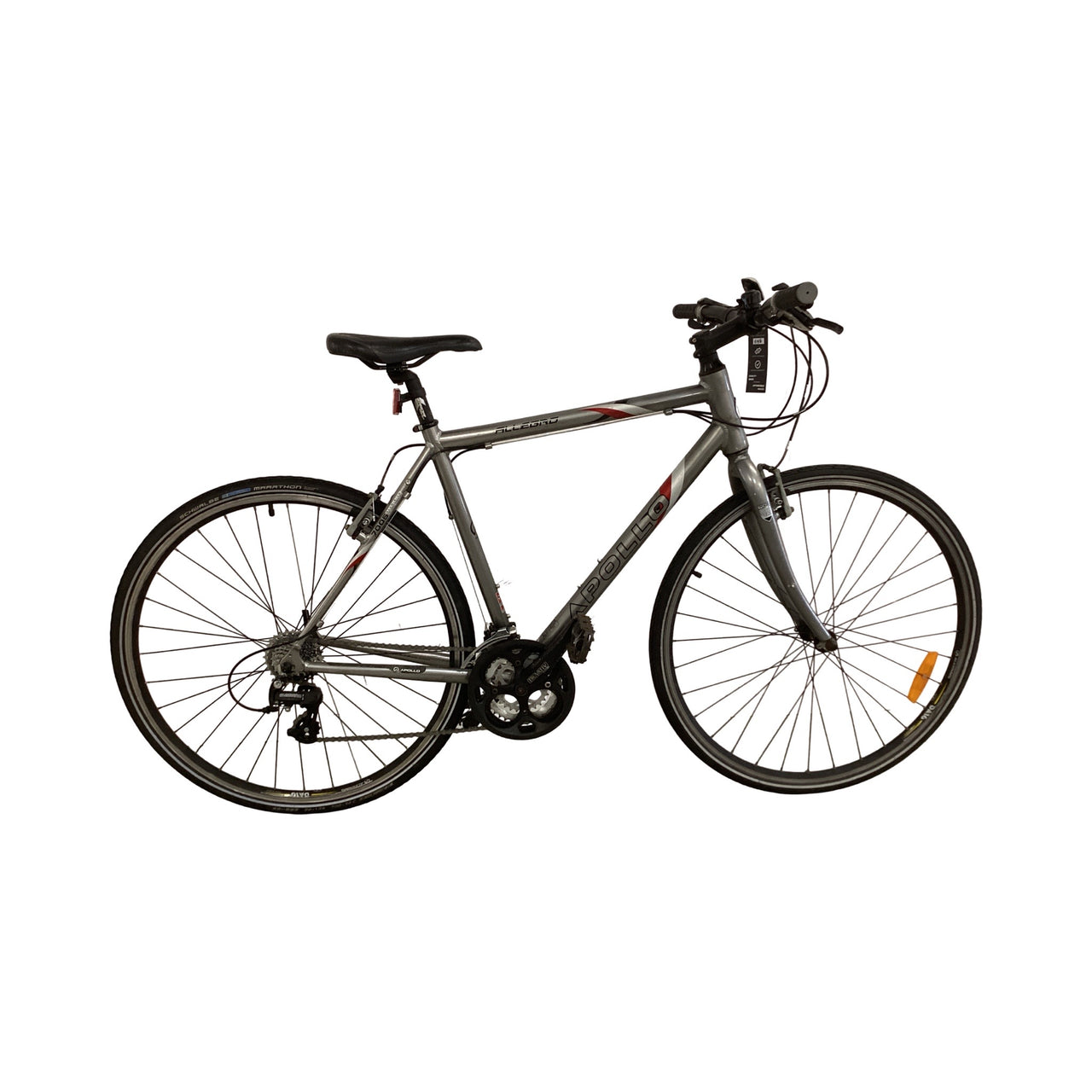 Apollo Allegro Bike -  54cm - Flat Bar Commuter, Colour: Silver