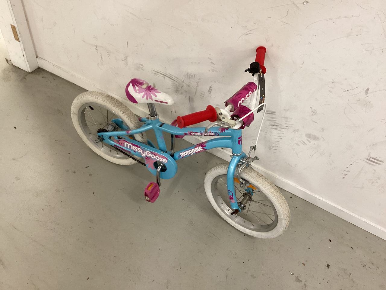 Mongoose Missy goose Bike - 16"  - Kids, Colour: Blue