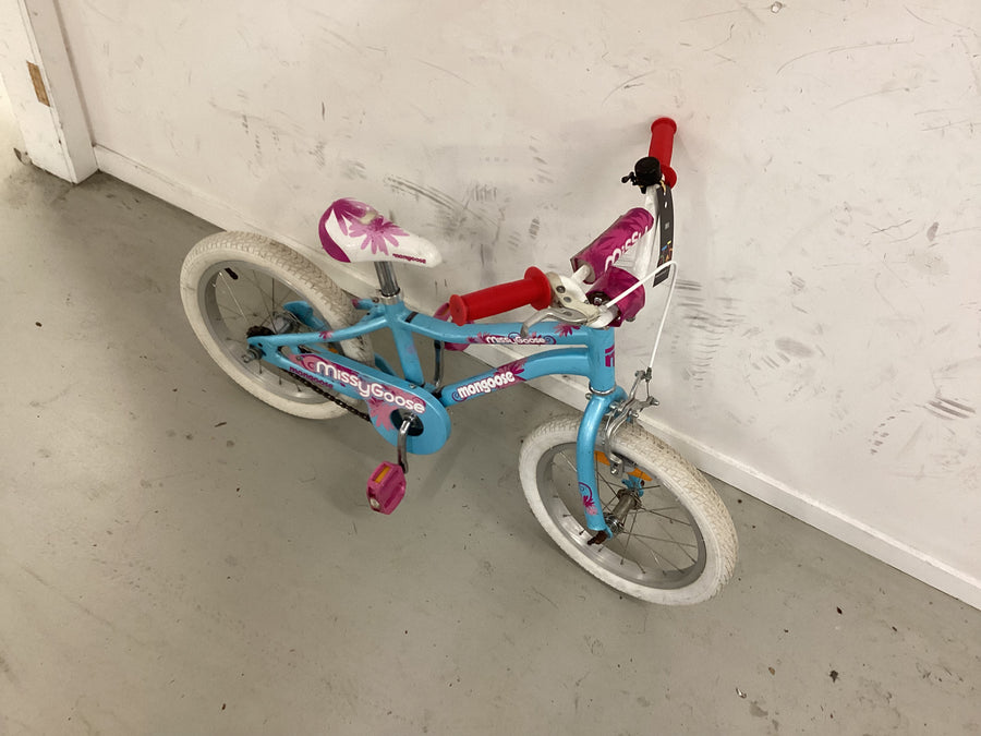 Mongoose Missy goose Bike - 16"  - Kids, Colour: Blue