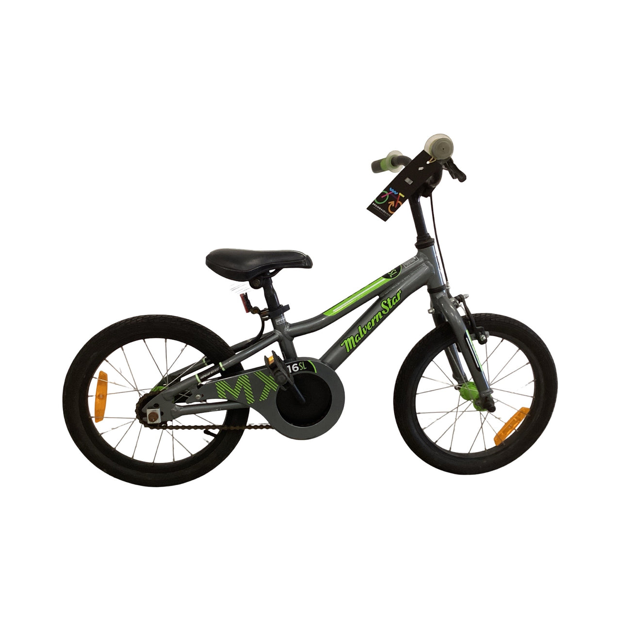Malvern star mx16 Bike - 16"  - Kids, Colour: Grey, Green