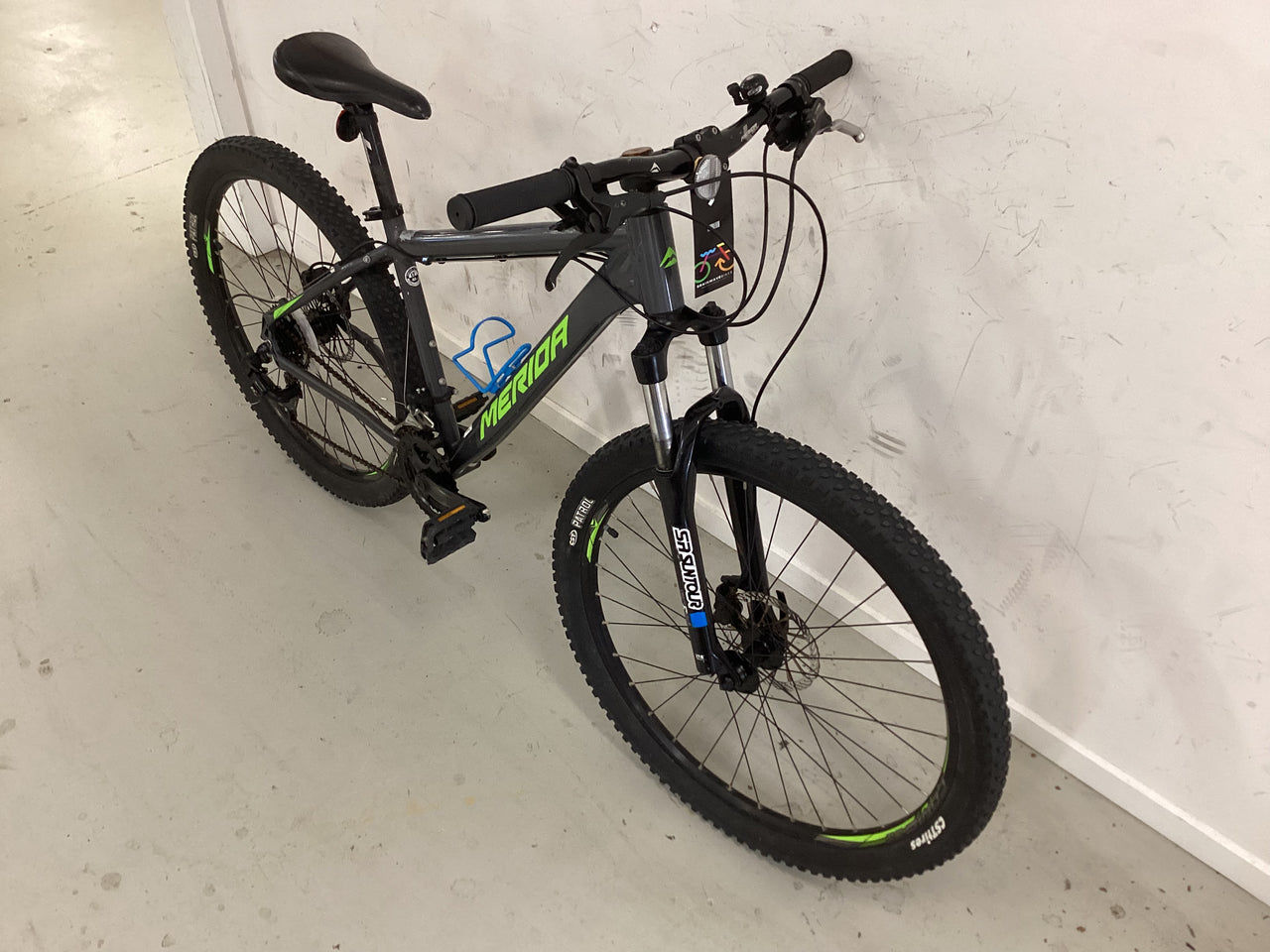 Merida big 7 Bike -   - Mountain Bike, Colour: Grey, Green