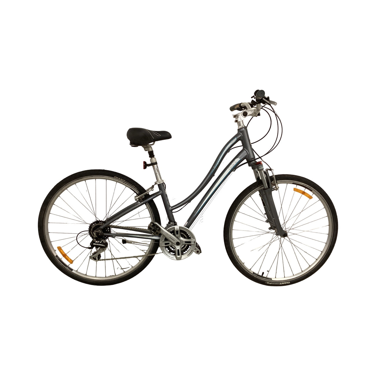 Giant Cypress Bike -  44cm - Hybrid Commuter,
Flat Bar Commuter, Colour: Grey