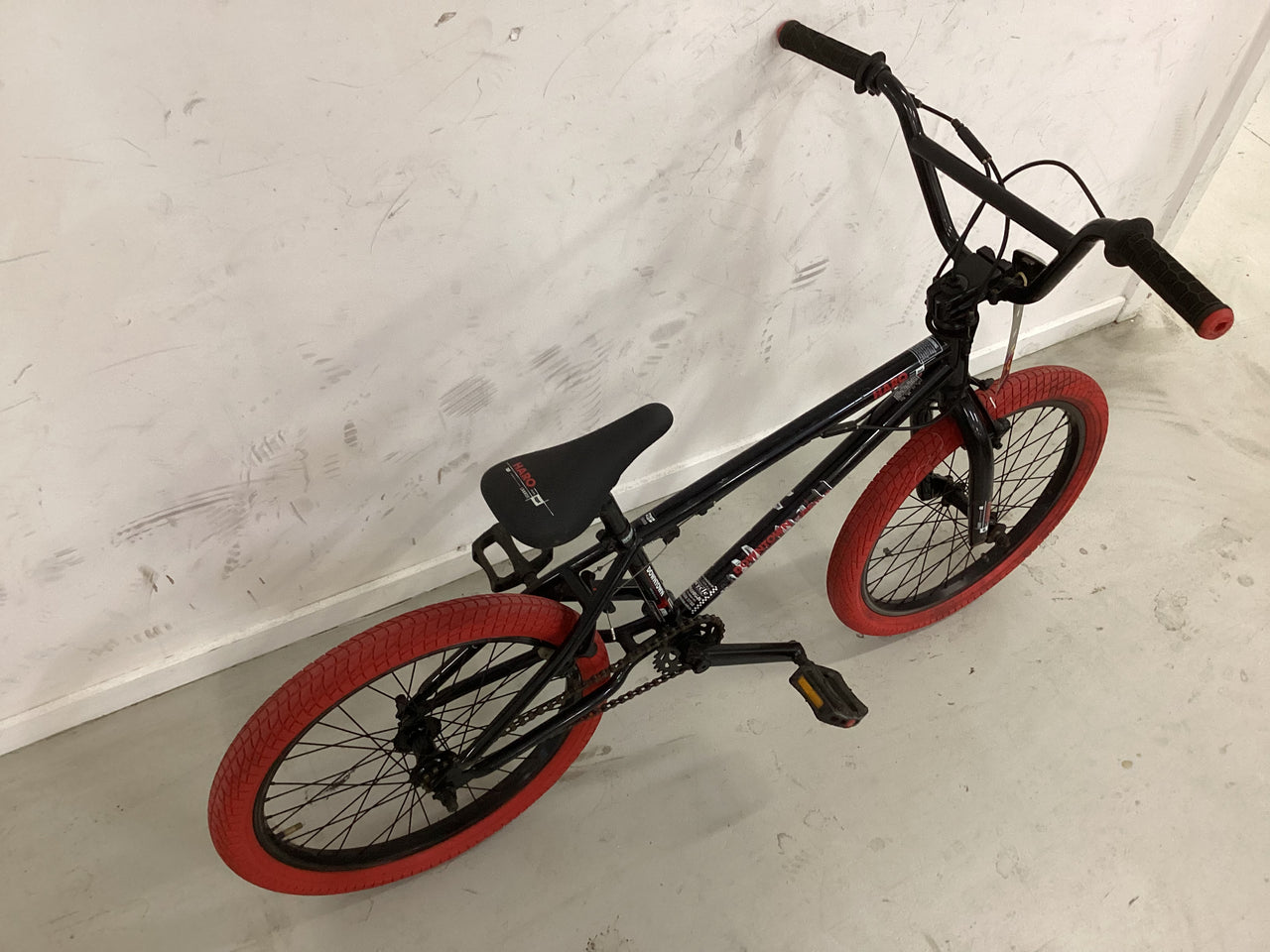 Haro Downtown Bike - 20"  - BMX, Colour: Black, Red