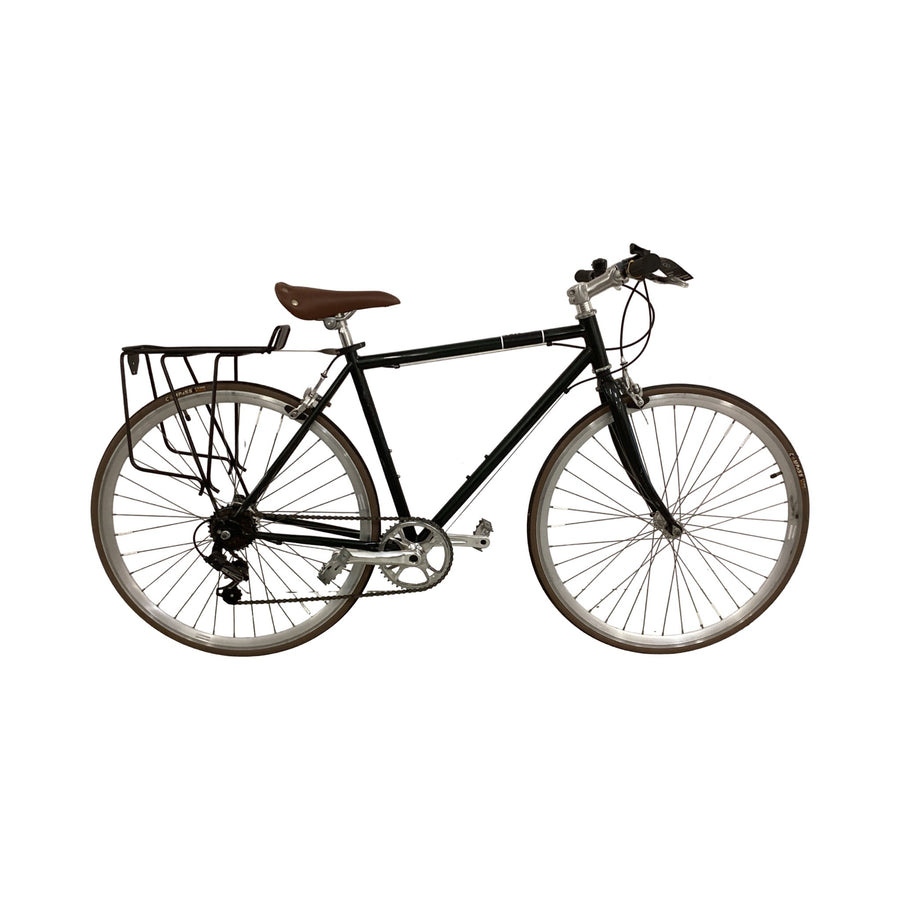 Green Bike Bike -  55cm - Flat Bar Commuter, Colour: Green