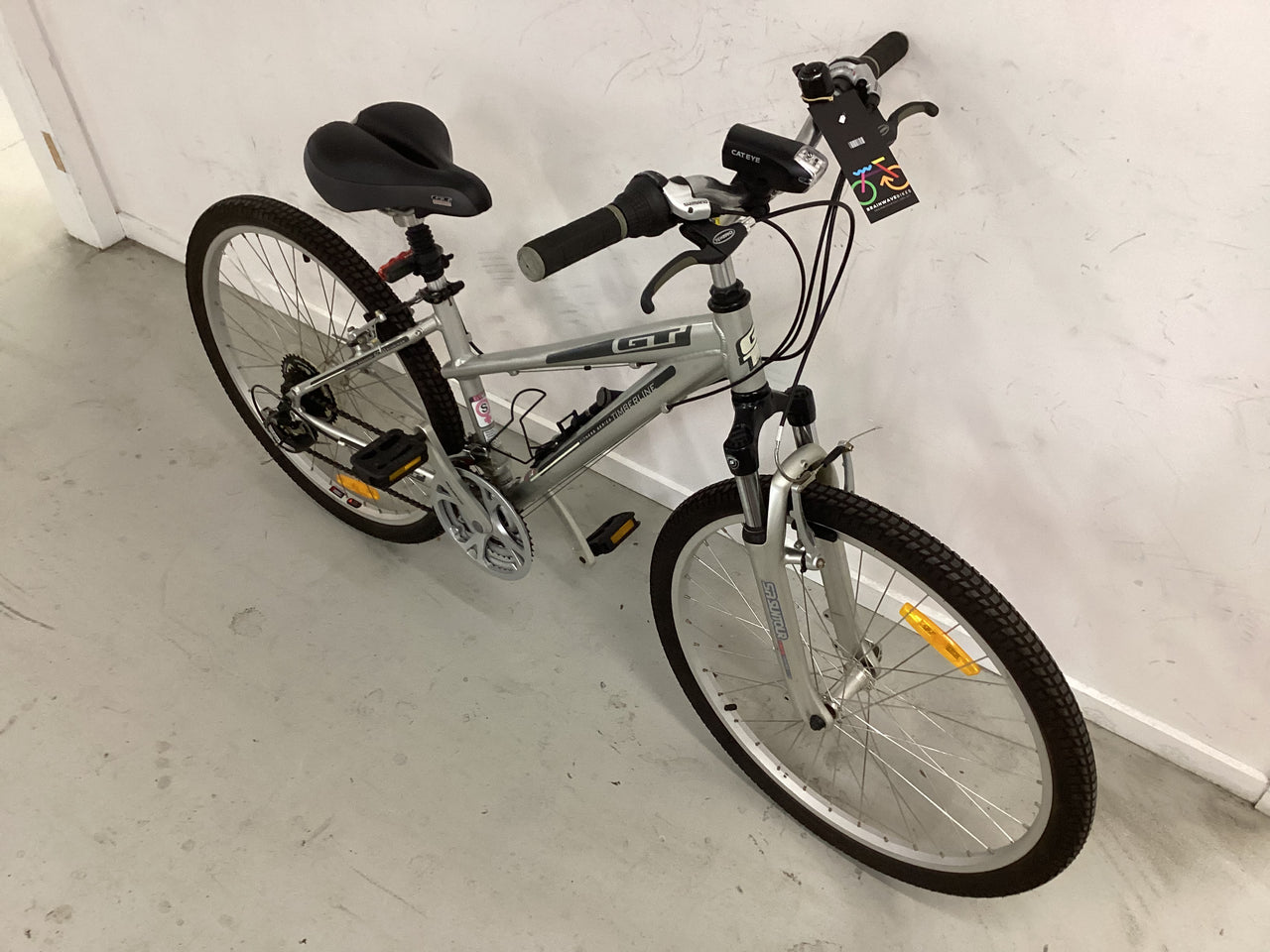 GT Timberline Bike -  38cm - Hybrid Commuter, Colour: Silver