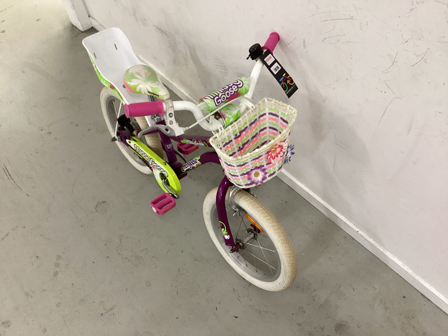 Mongoose Missy goose Bike - 16"  - Kids, Colour: Purple, Green, Pink