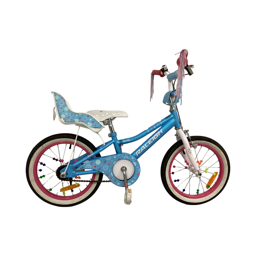 Raleigh Bella Bike - 16"  - Kids, Colour: Blue