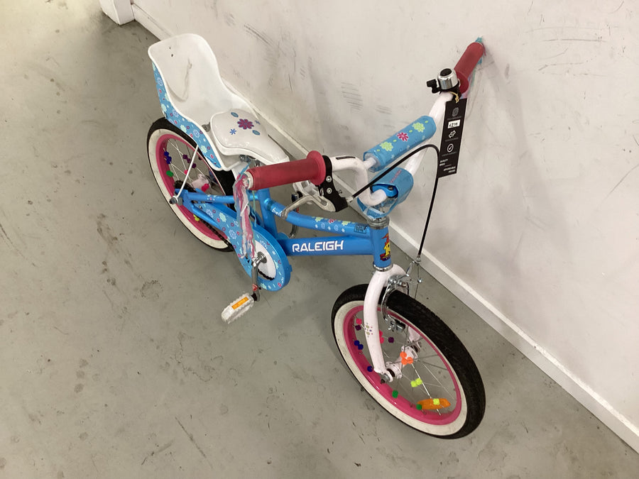 Raleigh Bella Bike - 16"  - Kids, Colour: Blue