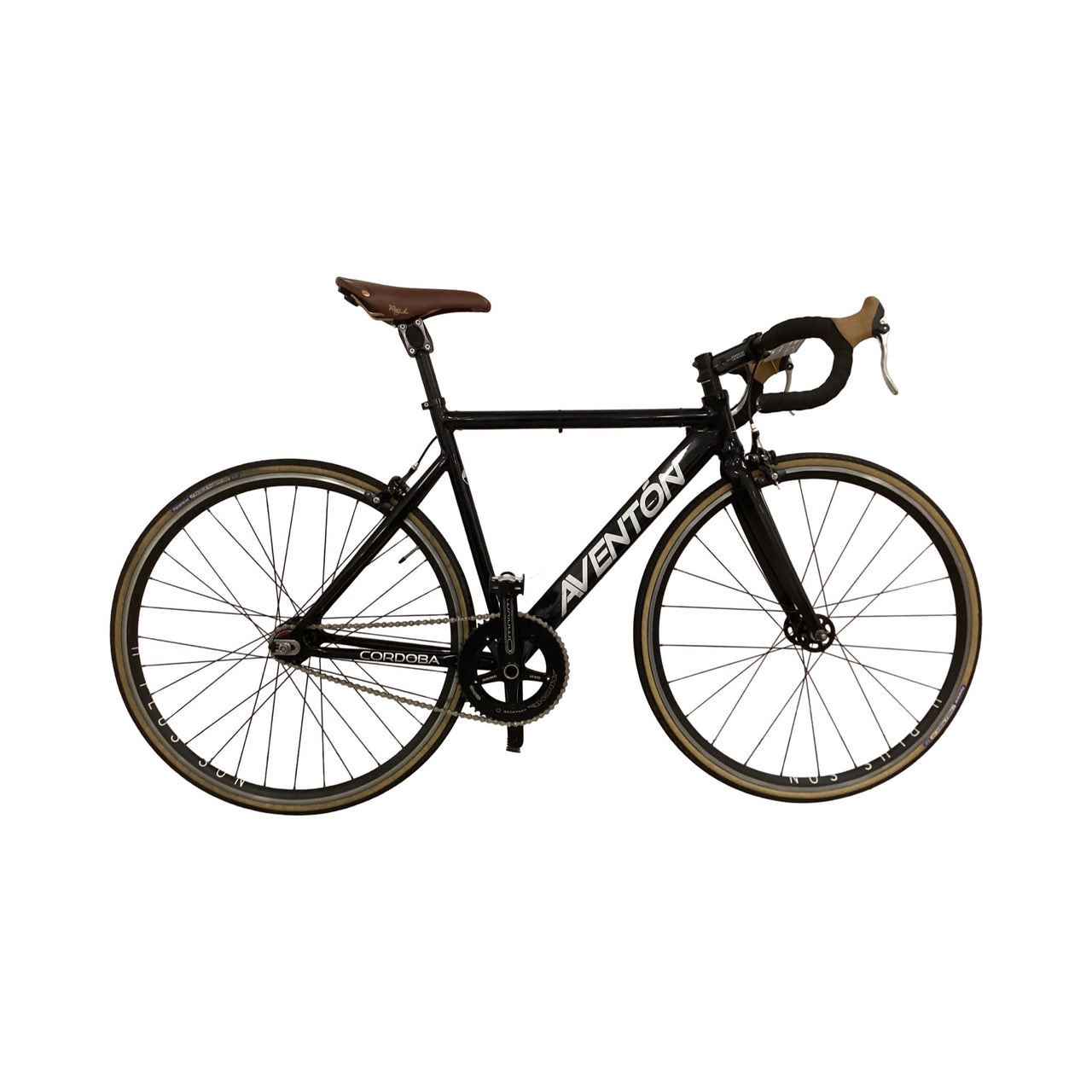 Aventon SS Bike -  52cm - Fixie Commuter, Colour: Black