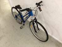 Thumbnail for Gitane 3xplorer Bike -  42cm - Hybrid Commuter, Colour: Black, Blue