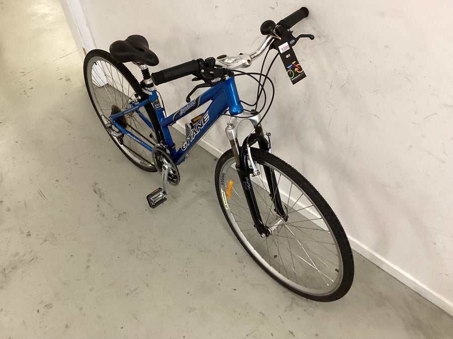 Gitane 3xplorer Bike -  42cm - Hybrid Commuter, Colour: Black, Blue