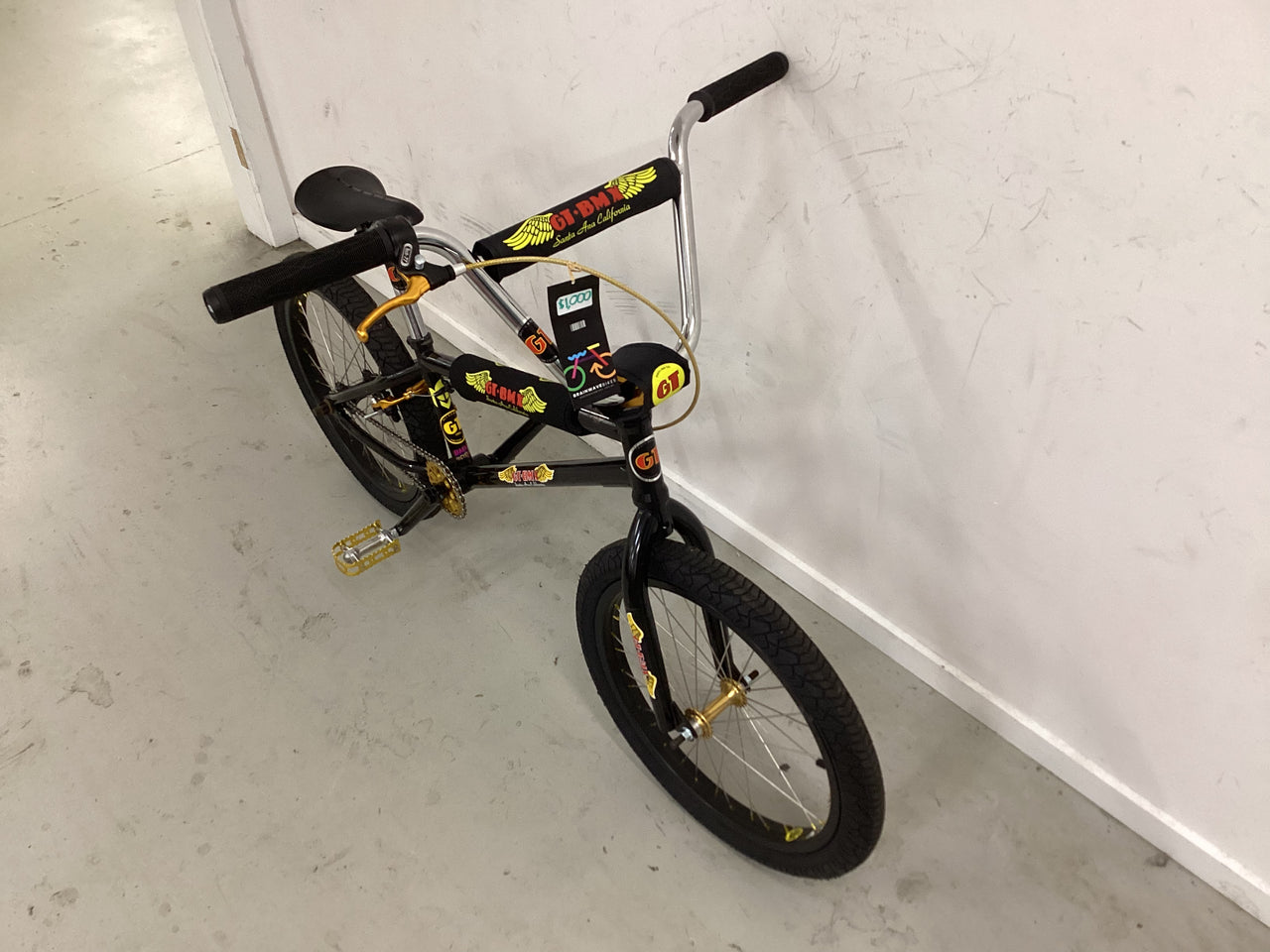 Gt  Bike - 20"  - BMX, Colour: Black, Yellow