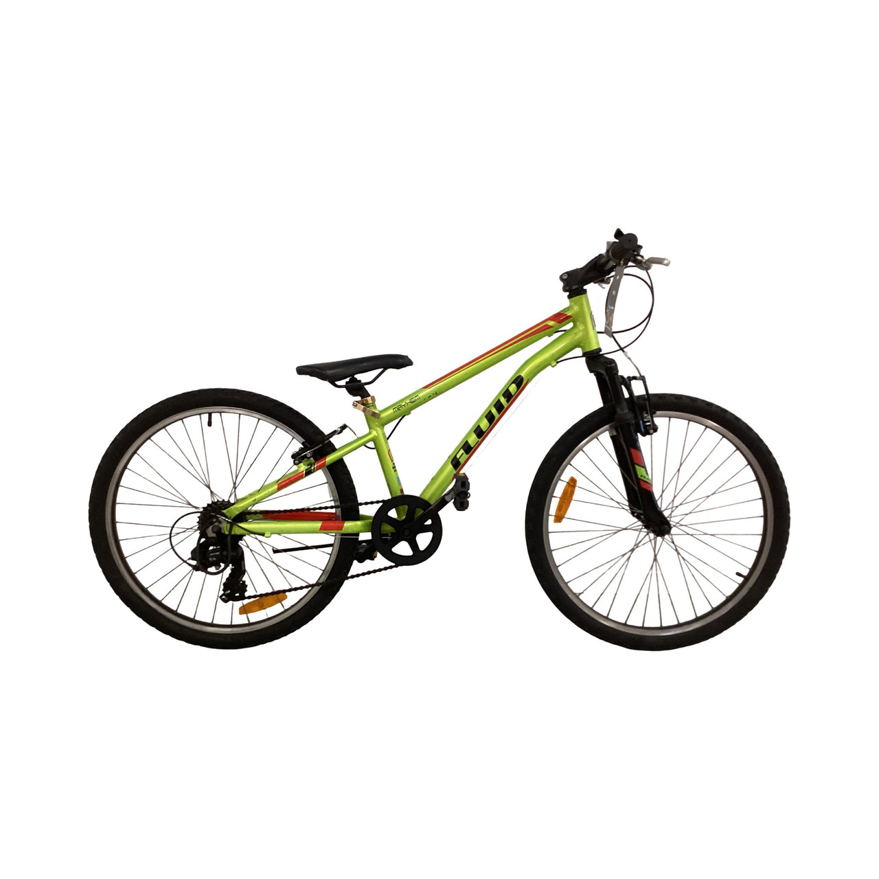 Fluid Mayhem Bike - 24"  - Mountain Bike,
Kids, Colour: Green, Red