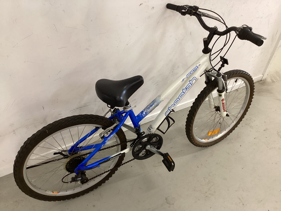 Cheetah Rockette Bike - 24"  - Kids, Colour: Blue, White