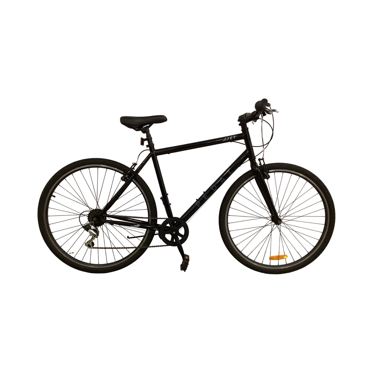 Pedal Jet Bike -  54cm - Flat Bar Commuter, Colour: Black, Red