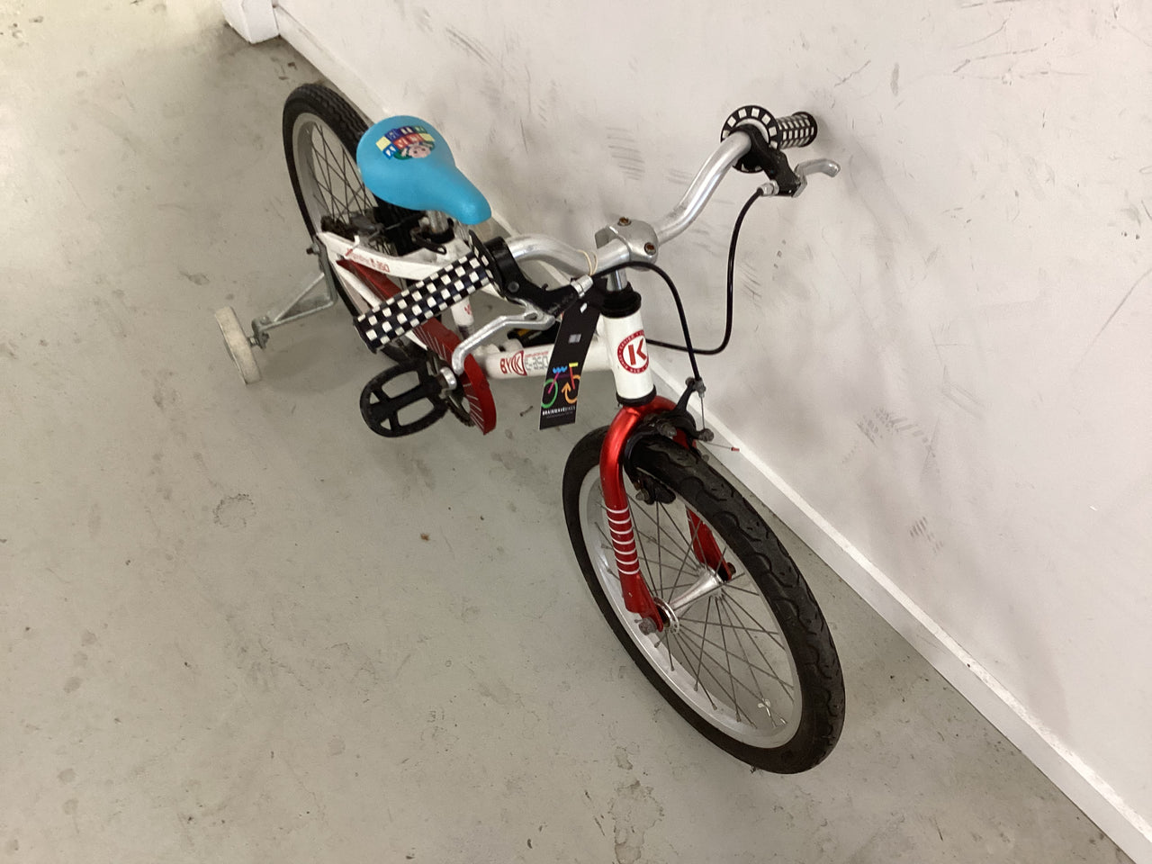 Byk E350 Bike - 18"  - Kids, Colour: White, Red