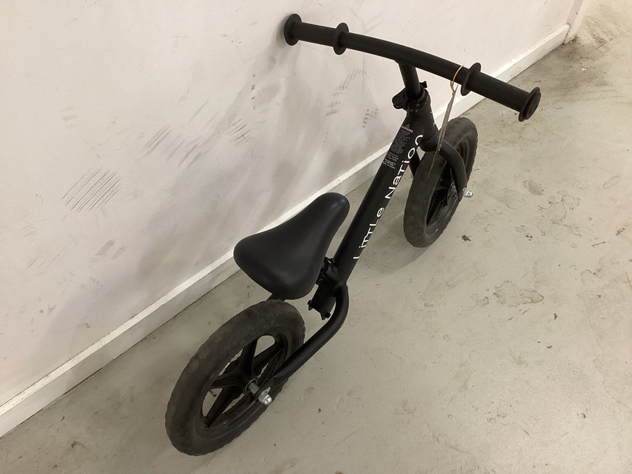 Little nation Balance Bike - 12"  - Kids, Colour: Black