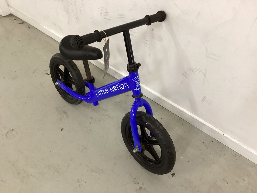 Little nation Balance Bike - 12"  - Kids, Colour: Blue