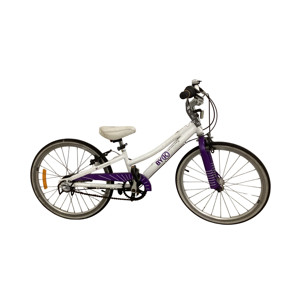 Byk E450 Bike - 20"  - Kids, Colour: White, Purple