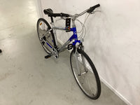 Thumbnail for Giant Elwood Bike -  48cm - Hybrid Commuter, Colour: Blue, Silver