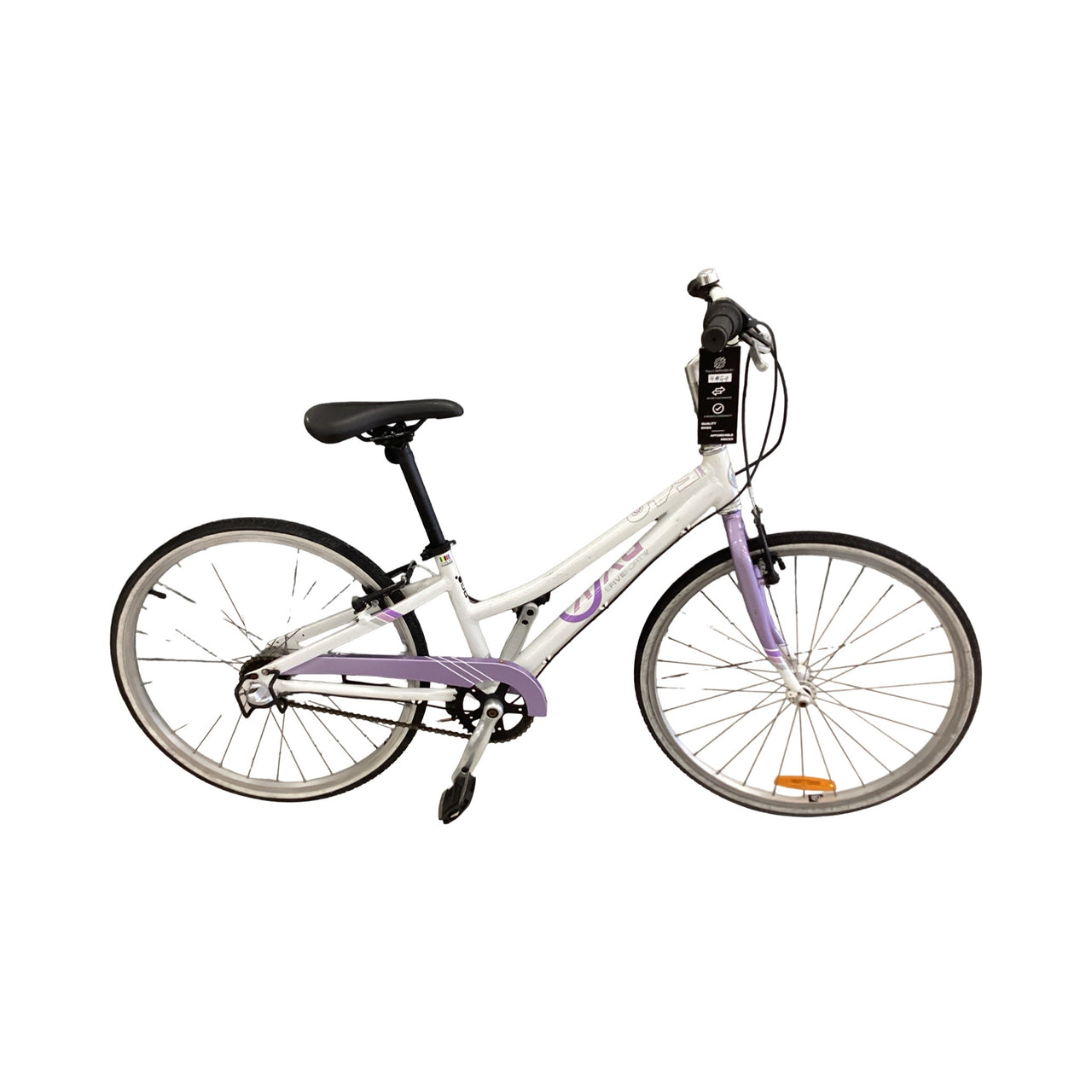 BYK EFiveFourty Bike - 24"  - Kids, Colour: White, Purple