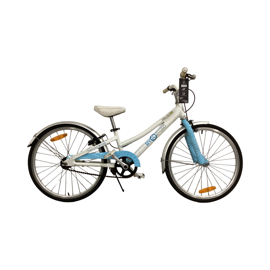 BykO E450 Bike - 20"  - Kids, Colour: Blue, White