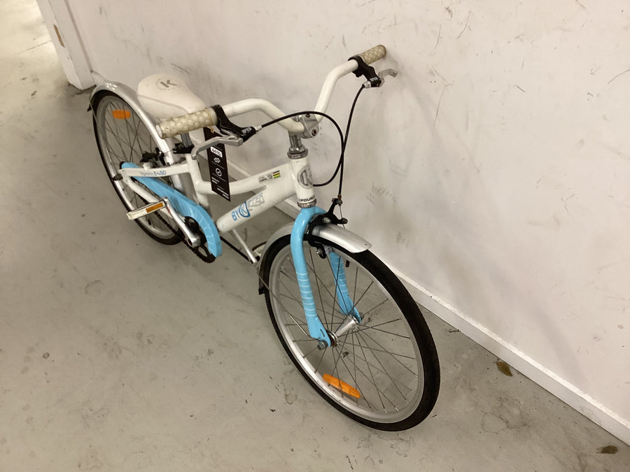 BykO E450 Bike - 20"  - Kids, Colour: Blue, White