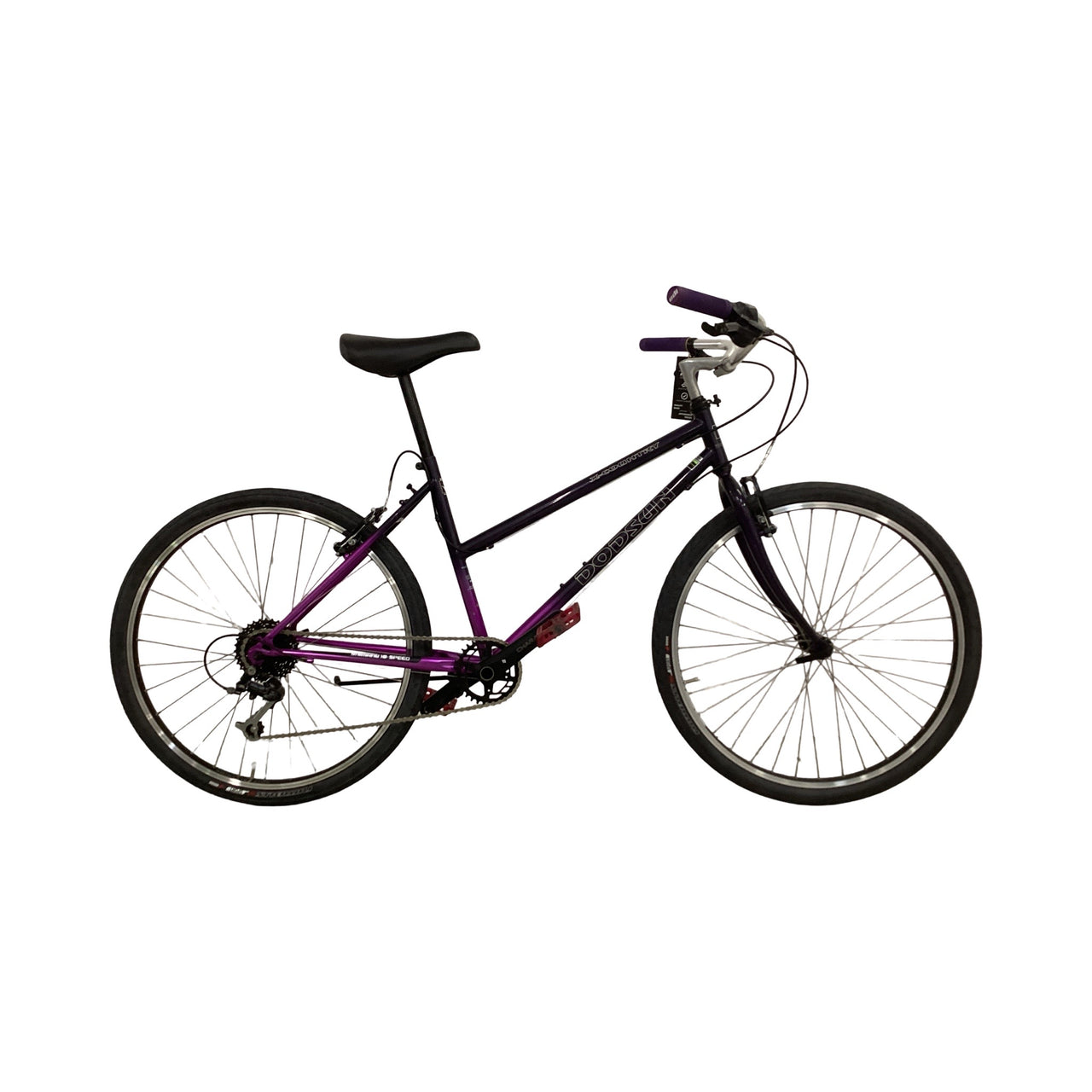 Dodson X Country Bike -  52cm - Gravel Bike,
Vintage,
Hybrid Commuter,
Flat Bar Commuter, Colour: Pink, Purple
