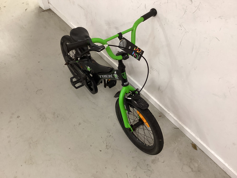 Trek jet series sixteen Bike - 16"  - Kids, Colour: Black, Green