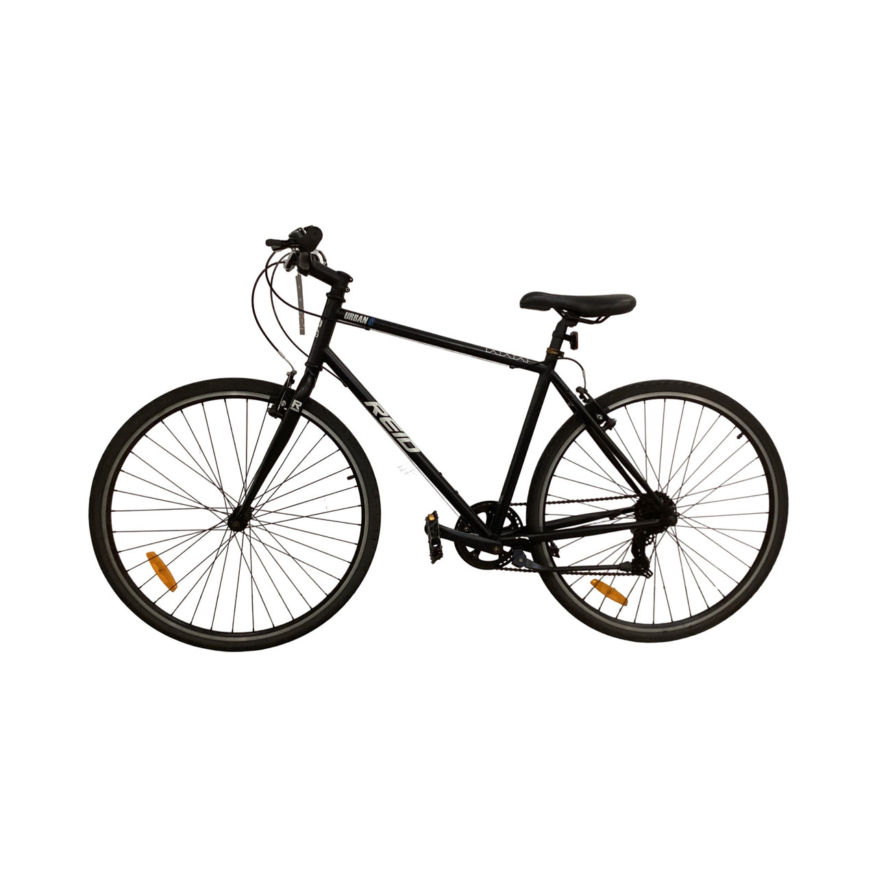 Reid Urban S Bike -  55cm - Hybrid Commuter,
Flat Bar Commuter, Colour: Black