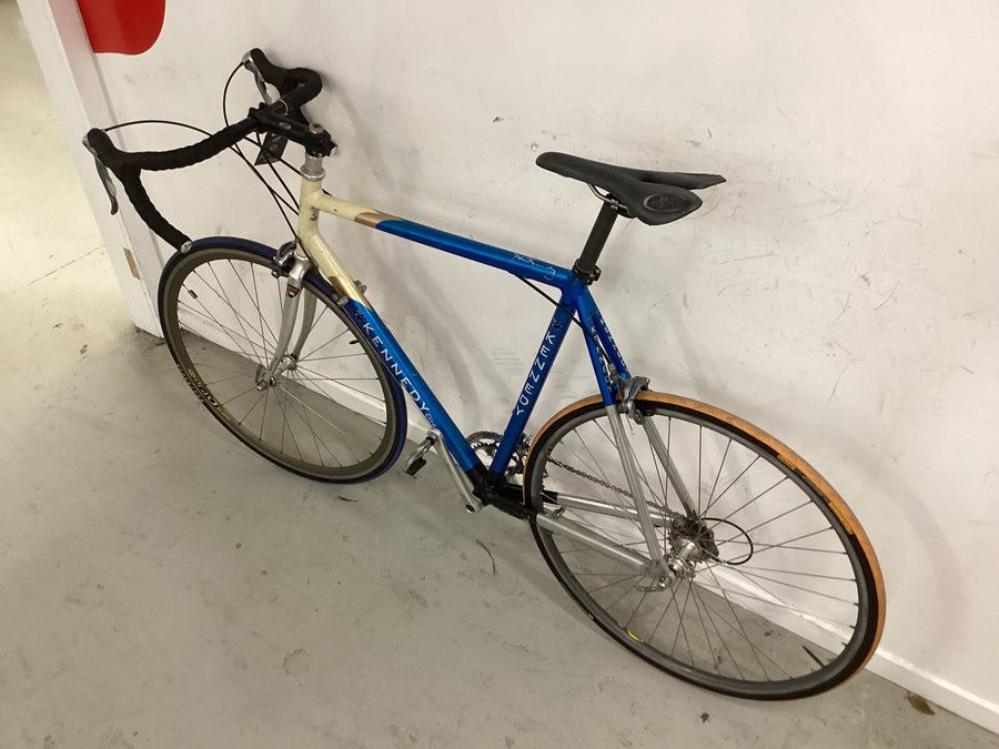 Kennedy Elite Bike -  60cm - Road Bike, Colour: Blue, Silver
