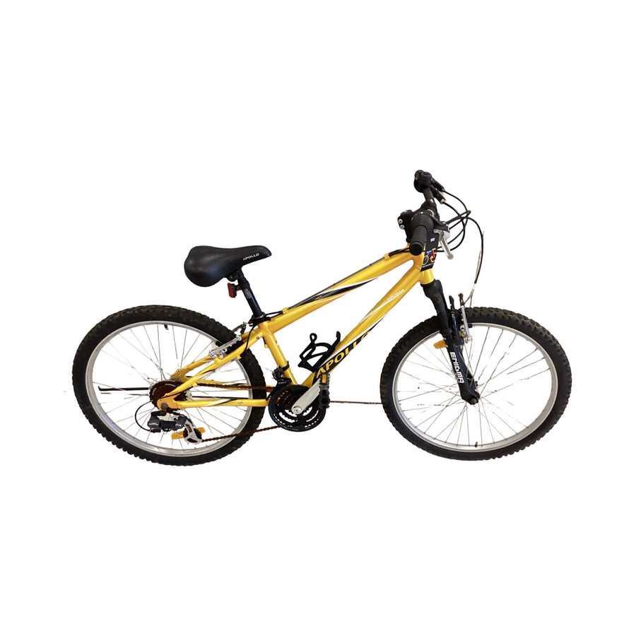 Apollo Cougar Bike - 24"  - Kids, Colour: Yellow