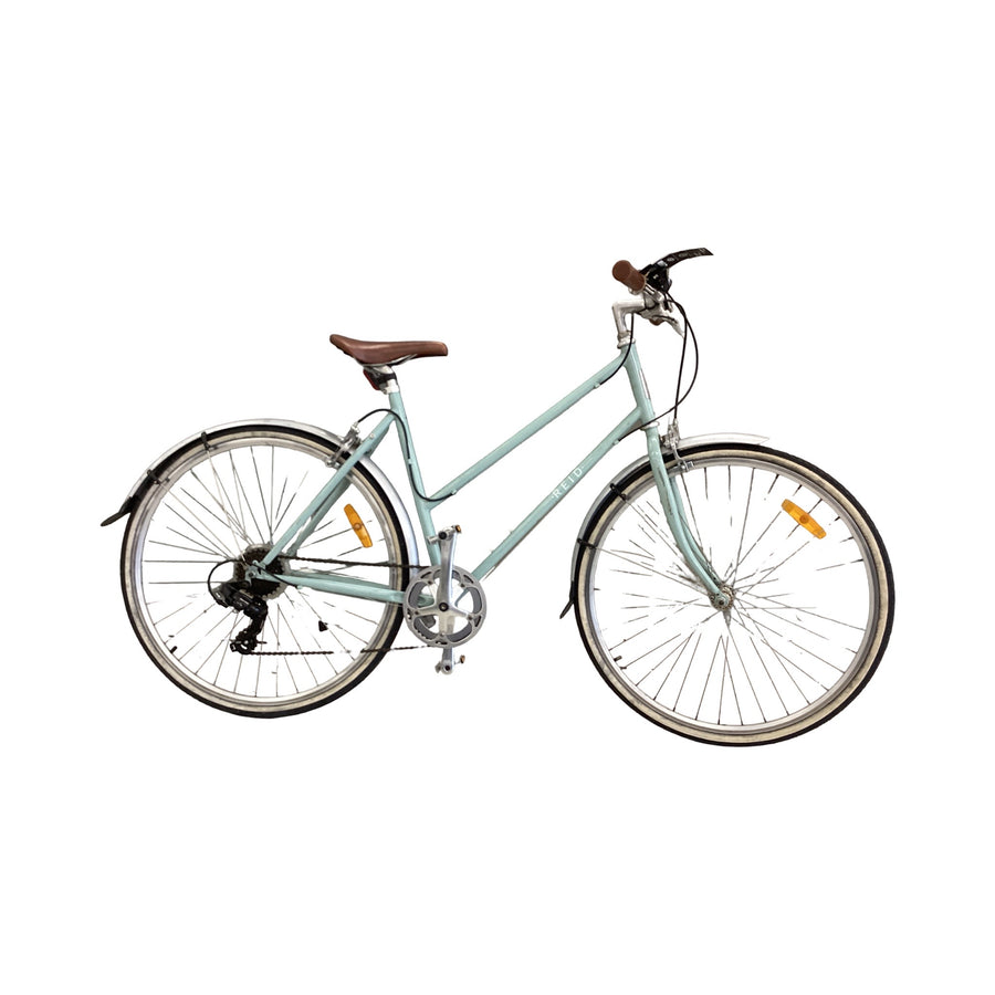 Reid - Step Thru - Flat Bar Commuter - Green (#4577)