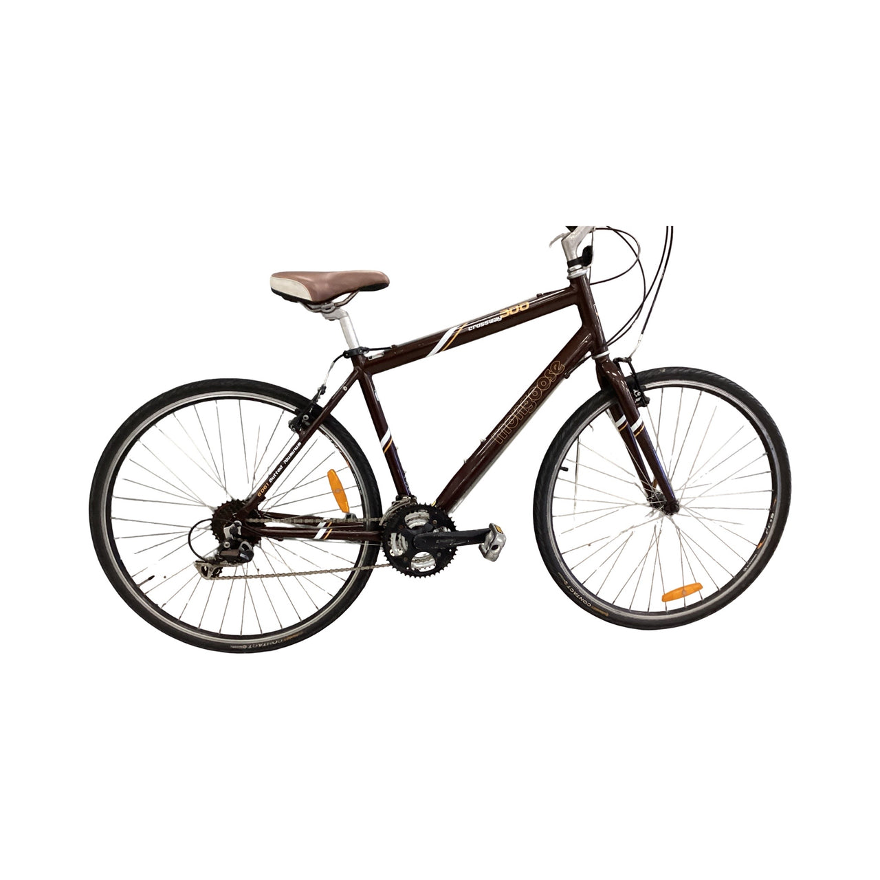 Mongoose - Crossway - Flat Bar Commuter - Brown (#4619)