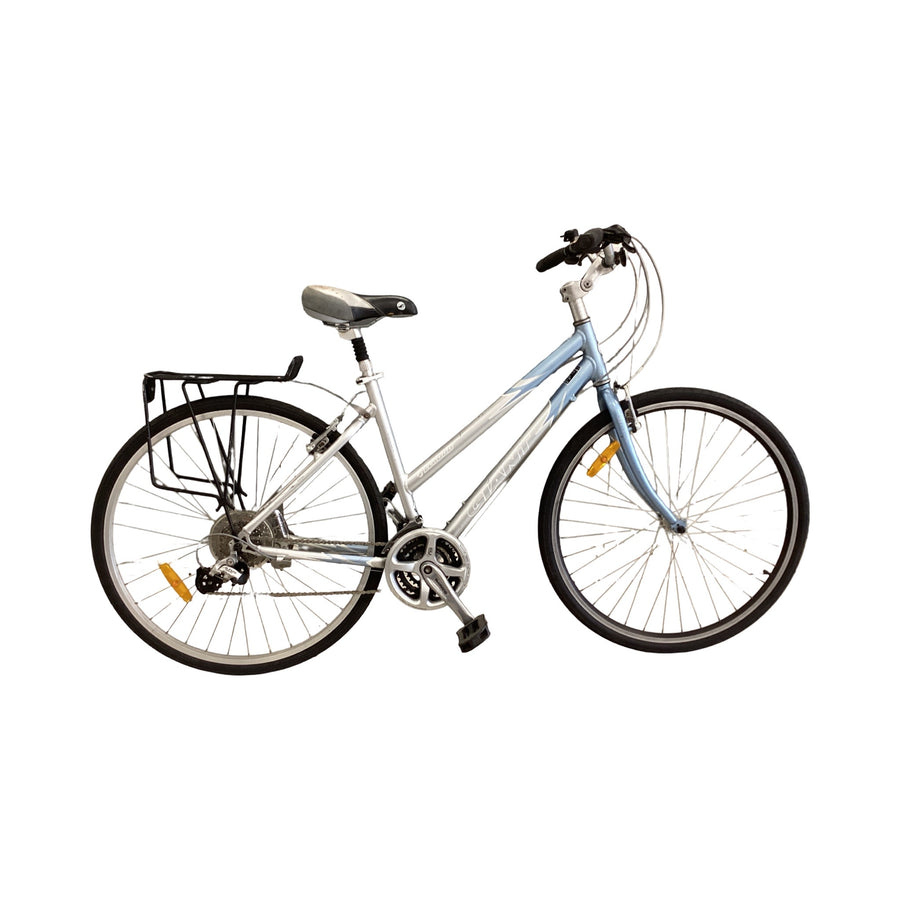 Giant - Elwood - Flat Bar Commuter - Silver , Blue (#4628)