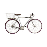 Thumbnail for Mojobike - The duke - Flat Bar Commuter - Purple , Silver (#4644)