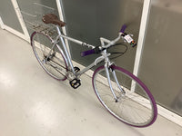 Thumbnail for Mojobike - The duke - Flat Bar Commuter - Purple , Silver (#4644)