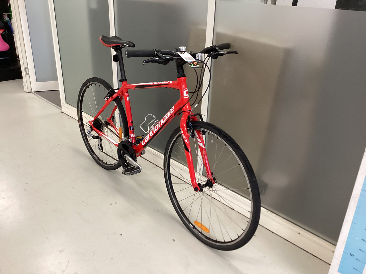 Cannondale - Quick - Flat Bar Commuter - Red , White (#4681)