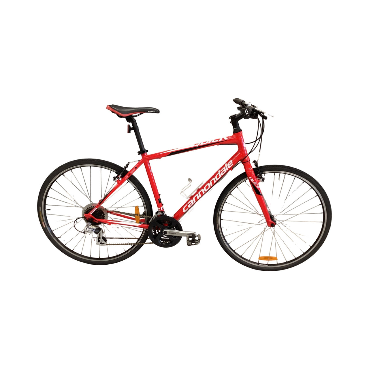 Cannondale - Quick - Flat Bar Commuter - Red , White (#4681)