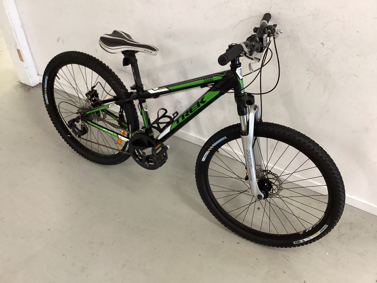 Trek - 3500 - Mountain Bike - Black , Green (#4704)