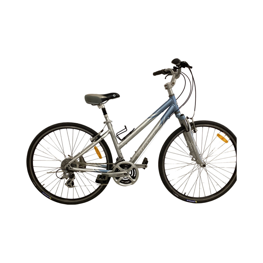 Giant - Elwood SE - Hybrid Commuter - Silver , Blue (#4742)
