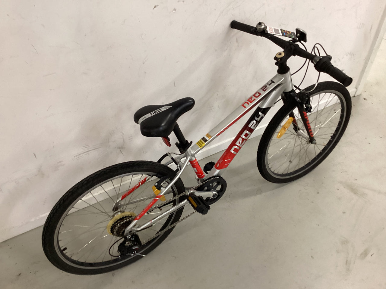 Apollo - Neo 24 - Kids - Black , Silver , Red (#4746)