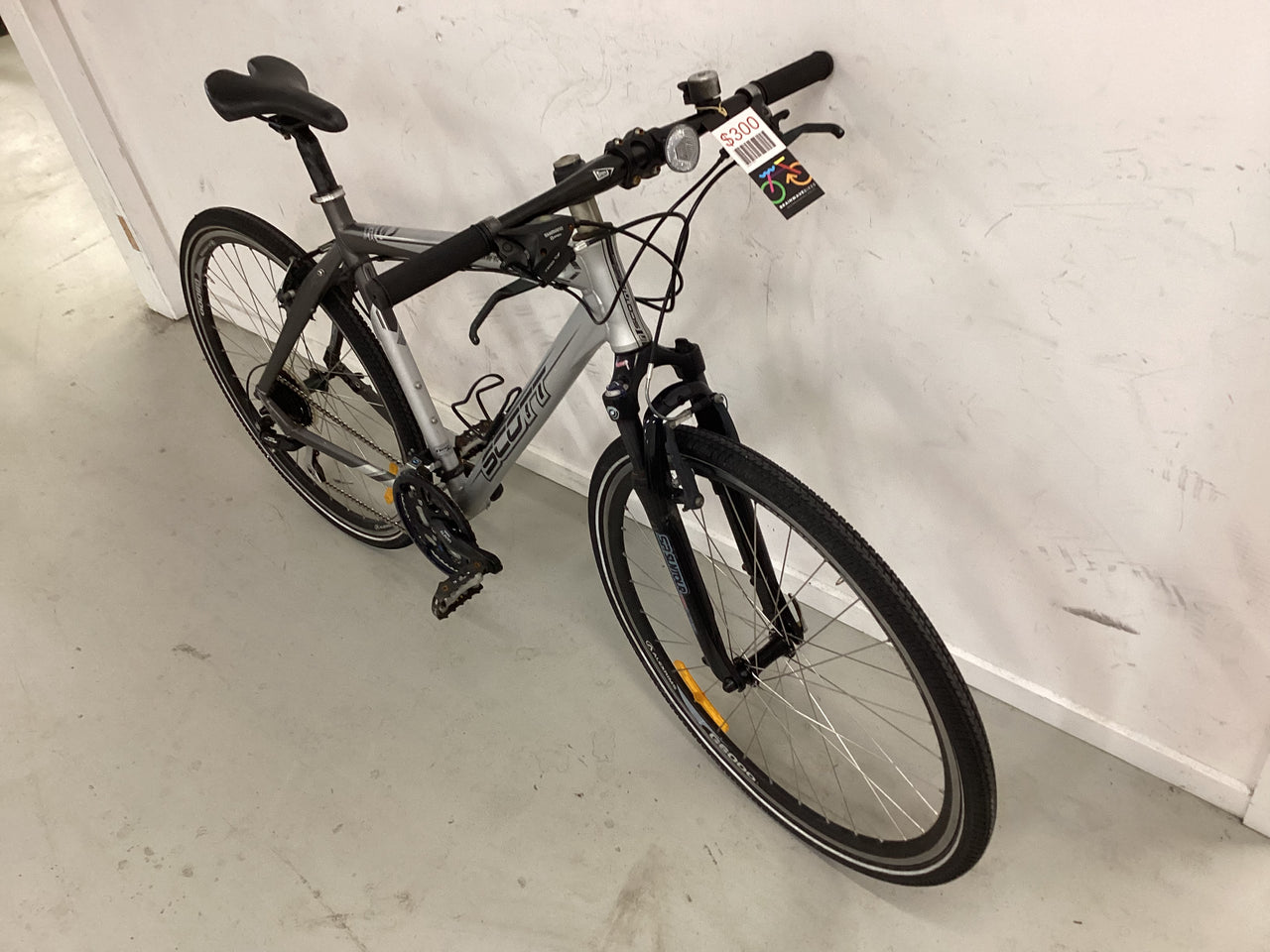 Scott - Speedster - Flat Bar Commuter - Silver (#4736)