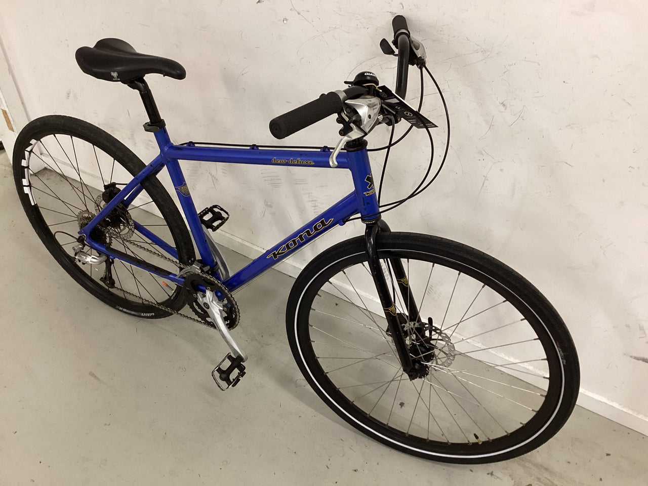 Kona - Dew Delixe - Flat Bar Commuter - Blue (#4870)