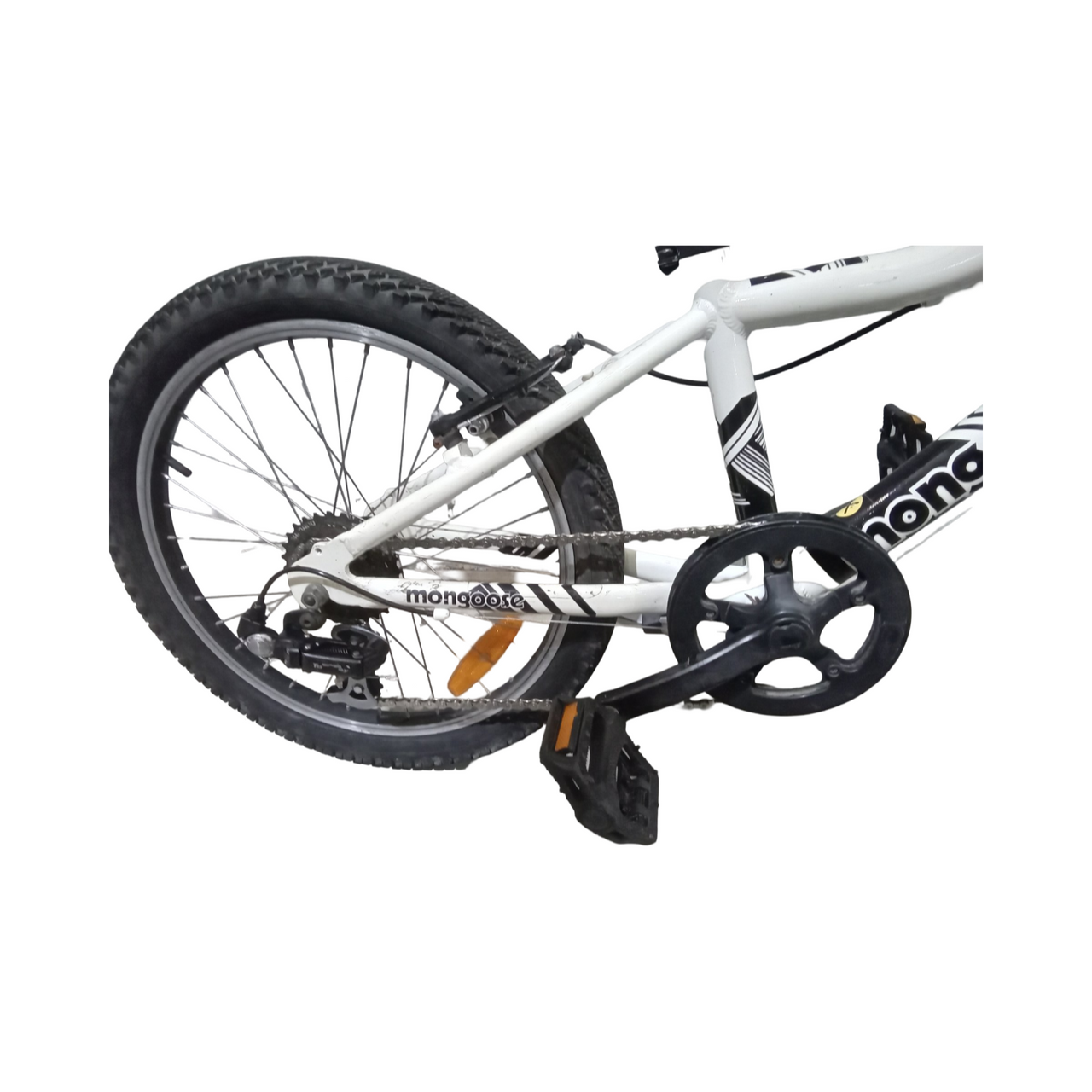 Mongoose Rockadile 20 Bike - 20"  - Mountain Bike,
Kids, Colour: Black, White