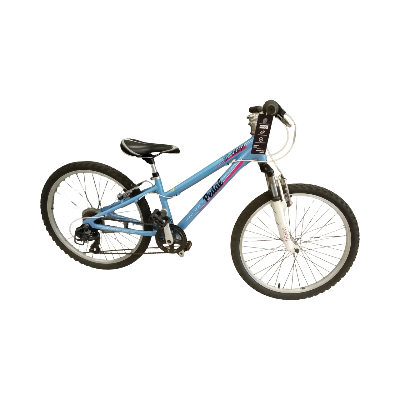 Pedal Crush Bike - 24"  - Mountain Bike, Colour: Blue