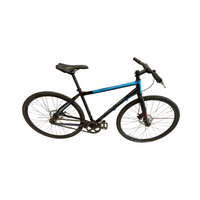 Thumbnail for Breezer Beltway Bike -  48cm - Flat Bar Commuter, Colour: Black, Blue